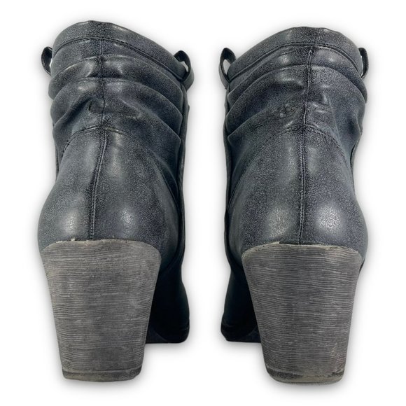 RocketDog K9 High Ankle Booties C355 0415 Pull On Charcoal Gray Women 8.5M - Picture 6 of 11